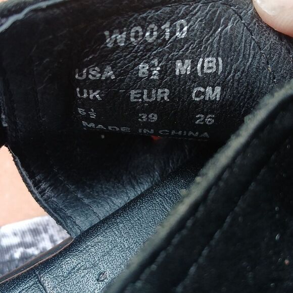 Propet leather black sandals air cushion  Sz 8.5 - Picture 8 of 8